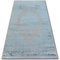Rugsx Tæppe ACRYL MANYAS 0917 grå/blå 80x150 cm