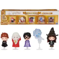 Wizarding World Of Harry Potter Trylleverdenen Harry Potter Mikro Magiske Øjeblikke Hogwarts 5-pak gaveæske: Minifigurer med udstillingskasser (Amazon-eksklusiv)