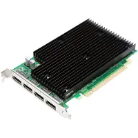 PNY NVIDIA Quadro NVS 450 by 512MB GDDR3 PCI Express Gen 2 x16 Quad DisplayPort Profesional Business Graphics Board VCQ450NVS-X16-PB