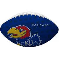 Rawlings NCAA Gridiron Junior Size Football University of Kansas Jayhawks