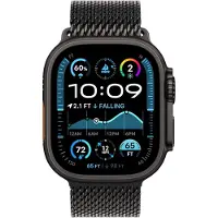 Apple Watch Ultra 3 49 mm GPS+LTE(eSIM) Sort Titanium Midnight Rem (Ikke-Original) renoveret