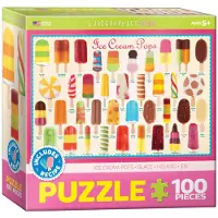 Eurographics Ice Cream Pops 100-stykket puslespil