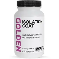 Golden Artist Colors Golden Artist Colours Isolation Coat for at forene og beskytte maleriets overflade 8 ounce krukke (7760-5)