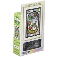 Ensky My Neighbor Totoro - Blooming Camellia Art Crystal Jigsaw Puzzle (126 brikker)