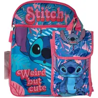 Disney Lilo & Stitch 5-Piece 16 tommer rygs?k s?t til skole- underlig men s?d