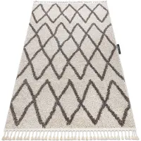 Rugsx Tæppe BERBER BENI fløde kvaster berberi Marokkansk shaggy 80x150 cm