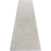 Rugsx Fortovet SANTA FE fløde 03 glat, forenet, enfarvet 100x430 cm