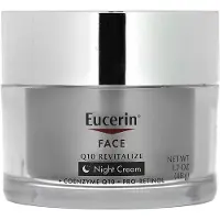Eucerin , Face, Q10 Revitalize, Night Cream, Fragrance Free, 1.7 fl oz (48 g)