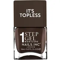 Nails Inc It's Topless Gel Neglelak 4-i-1 Base Coat Behandling Farve & Top Coat Langvarig St?rk Sp?nfri Negle Blank Salon Kvalitet Manicure Derhj