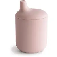 Mushie 100% silikone Baby Sippy Cup | 6 m?neder+ (pulverbl?)