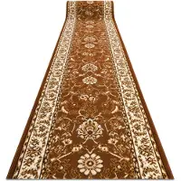 Rugsx Fortovet BCF MORAD Klasyk Klassisk brun 60 cm 60x500 cm