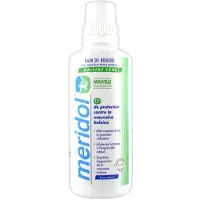 Meridol Halitosis Mundskyllevæske 400 ml — Bekæmper dårlig ånde, neutraliserer lugt, støtter sund mundflora (alkoholfri)