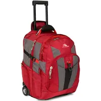 High Sierra XBT - Business Rolling Backpack Carmine/Red Line/Black One St?rrelse