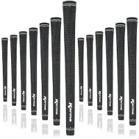 Karma Velor Black Midstize (+1/32 ") Golf GRIPS (13 PACK)