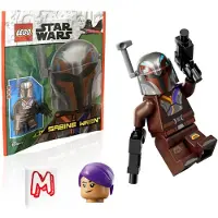 LEGO STAR WARS AHSOKA MINIFIGURE - Sabine Wren With Blasters (75362)