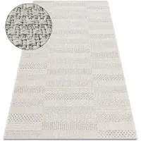 Rugsx Tæppe ORIGI 3736 fløde - Brædder fladvævet SISAL snor 116x170 cm