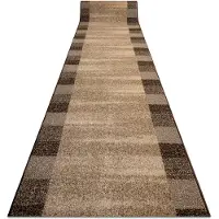 Rugsx Fortovet KARMEL Etna ramme, sand valnød 80cm 80x640 cm