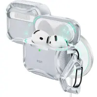 ESR til AirPods 4 Case (Halolock) kompatibel med AirPods 4. generationssag (2024) kompatibel med MagSafe kraftfuld drop beskyttelse Magnetisk låg