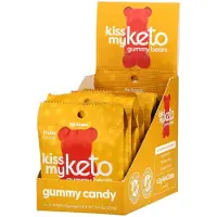 Kiss My Keto , Keto Gummibær, Fruity, 12 Pakker, 0,79 oz (23 g) Hver