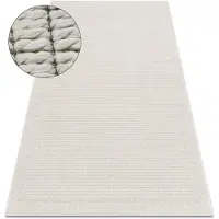 Rugsx Tæppe ORIGI 3727 fløde - Ramme fladvævet SISAL snor 58x100 cm
