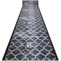 Rugsx Gummibelægning 67 cm CLOVER grå 67x330 cm