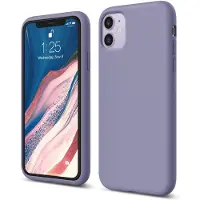 Elago Liquid Silicone iPhone 11 Case Slim Full Body Protection 61 Inch (Lavendel Gray)