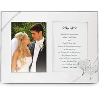 Lenoxx True Love Double Invitation Frame 9 -tommer - 812614 Metallic