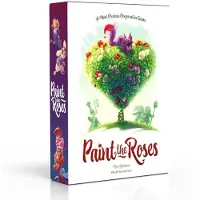 North Star Games - Paint the Roses Board Game - Alice in Wonderland Strategy Puzzle Board Game - 2 til 5 spillere - Gennemsnitlig spilletid 60 mi
