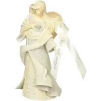 Enesco Foundations Loss & Comfort Angel Stone Resin Figur 9.25