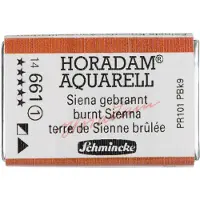 Schmincke Horadam Aquarelle Watercolor Burnt Sienna Fullpan 1/1 (14661043)