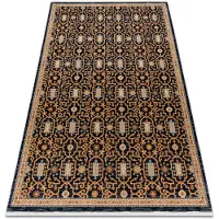 Rugsx Tæppe KESHAN itämainen klassisk 7521/53555 beige / marineblå blå 120x145 cm