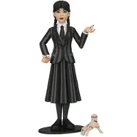 NECA Collectible Wednesday Series 6 Scale Toony Terrors Figur - Onsdag Addams i Nevermore Uniform