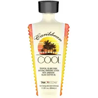 Ed Hardy Caribbean Cool, Natural Bronzer, Tanning Lotion med Jamaican Black Castor Oil 11 Ounce.