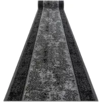 Rugsx Gummibelægning 80 cm STARK grå 80x250 cm