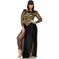 Leg avenue 3pc.nile dronning Catsuit udskåret