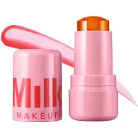 Milk Makeup Mælkemakeupkølingsvand Jelly Tint Fizz (Soft Peach) - 0,17 oz - ren læbe & kindfarvning - Bygelig akvarelfinish - 1 000 Swipes pr. Stok - Vegansk