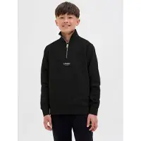 Jack & Jones Sweatshirt - Noos - JjeSoho - Sort - - 10 år (140) - Sweatshirt