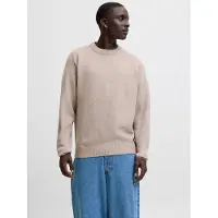 Jack & Jones Pullover 'JJESOHO OLLIE' greige / sort
