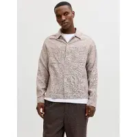 Jack & Jones Skjorte beige / sort / hvid