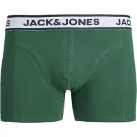 Jack & jones Junior Underbukser 'JACNolan' marin / mørkegrøn / hvid