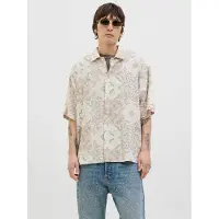 Jack & Jones Skjorte 'JORHYDRA' beige / creme / rosé