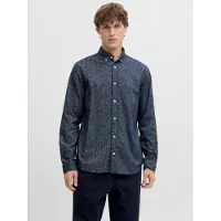 Jack & Jones Premium Skjorte 'JPRBLUBARKLEY' navy