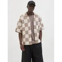 Jack & Jones Cardigan 'Jcoathletico' camel / mørkebeige