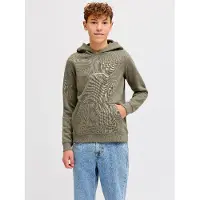 JACK&JONES JUNIOR Printet Hættetrøje Boys