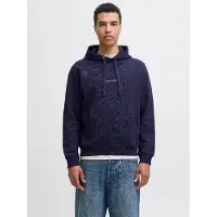 Jack & Jones Sweatshirt 'JORNorrebro' navy / orange