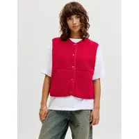 JJXX Vest 'JXVEra' rubinrød