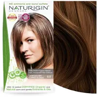 Naturigin Permanent Hair Dye 6.0 Dark Golden Copper Blonde Ammonia og Paraben Gratis op til 100% gr? h?rd?kning Langvarig vegansk grusomhed grati