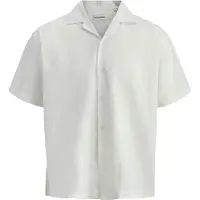 Jack & Jones Ebreeze Linen Blend Resort Kortærmet Skjorte