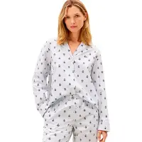 Tommy Hilfiger Uw0uw06248 Langærmet Pyjamas-t-shirt