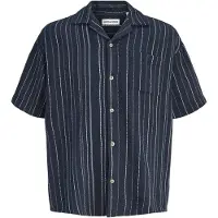 Jack & Jones Skjorte 'JJEBradley' navy / lyseblå / hvid
